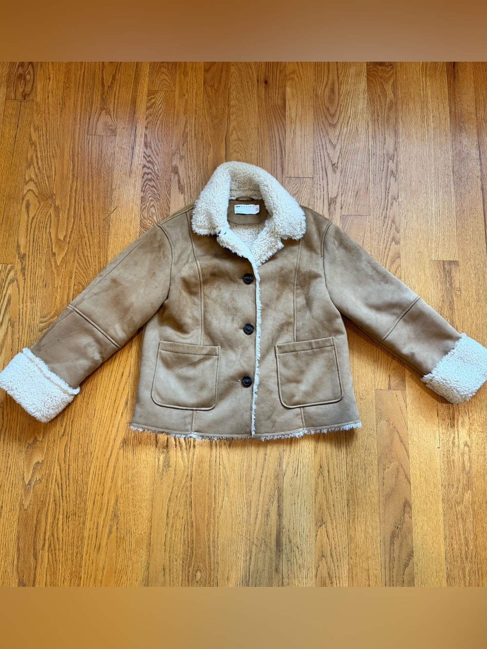 ASOS Faux Shearling Jacket